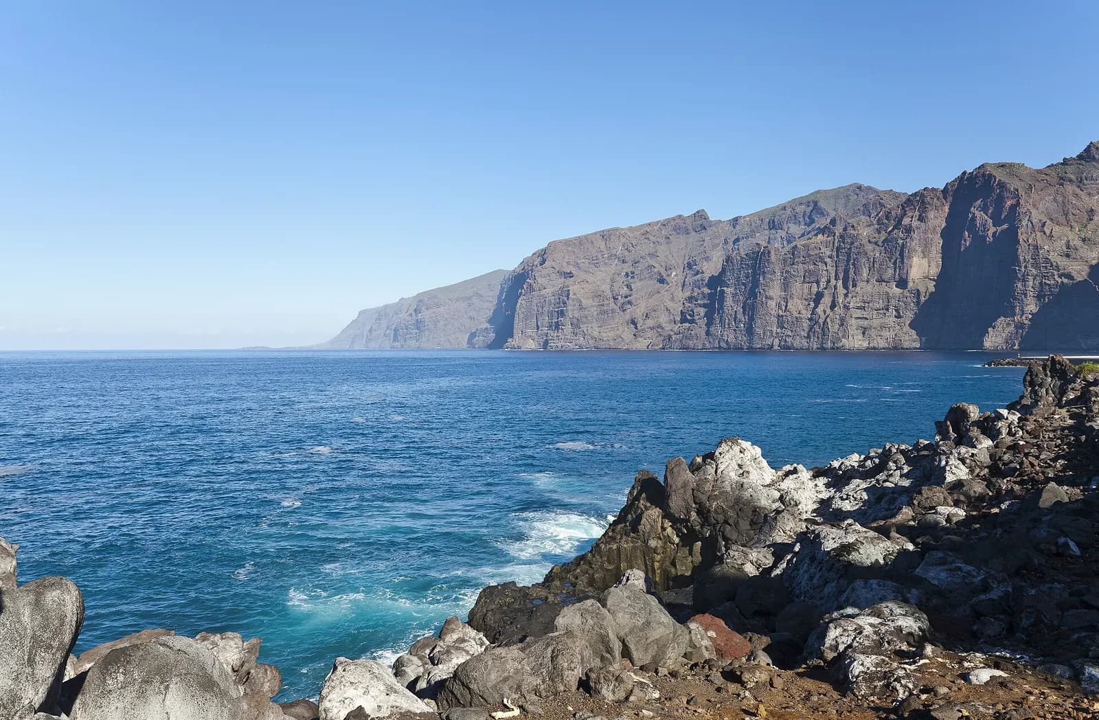 The Los Gigantes cliffs, Tenerife
